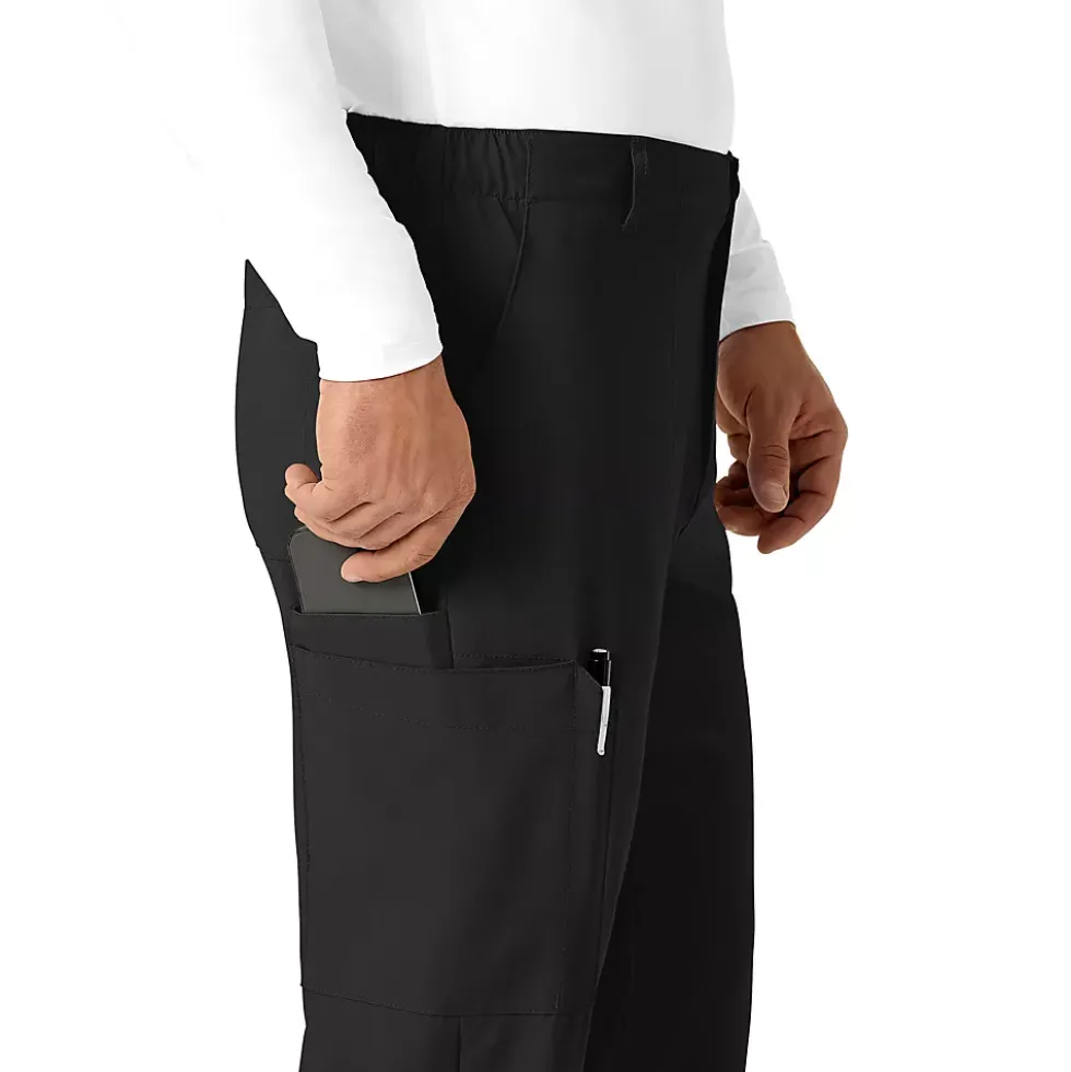 School Uniform Men's Wink W123 Flat Front Cargo Scrub Pants