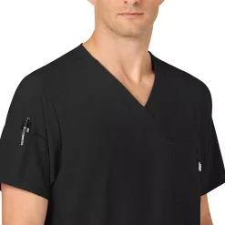 School Uniform Men's Wink W123 V-Neck Scrub Top