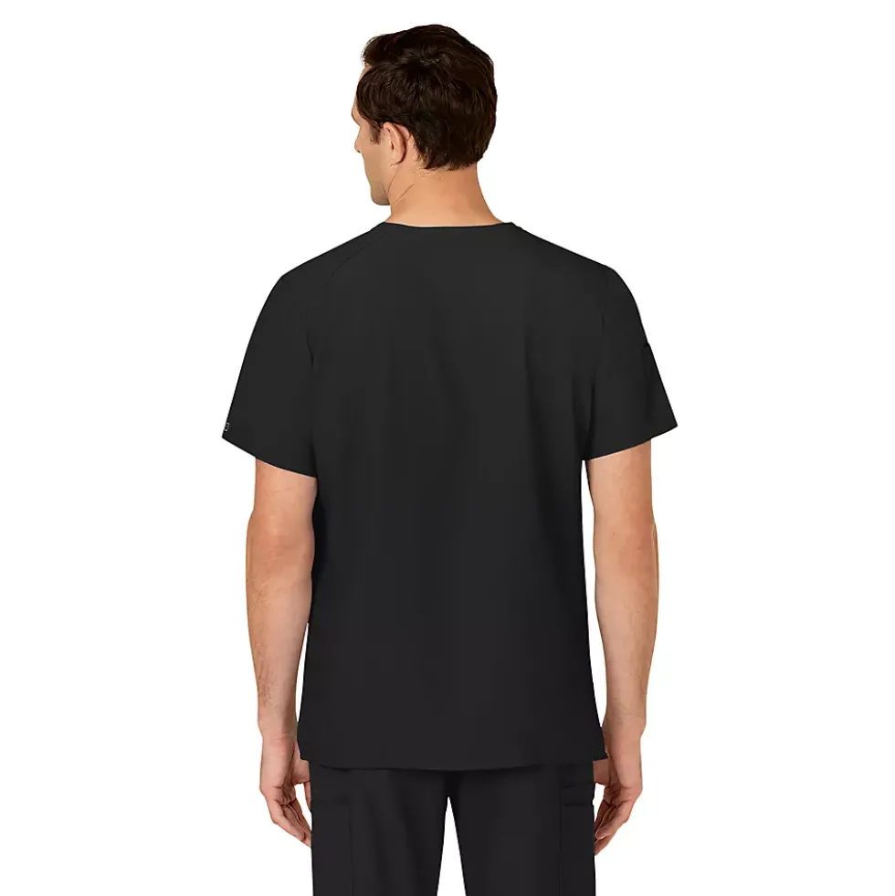 School Uniform Men's Wink W123 V-Neck Scrub Top