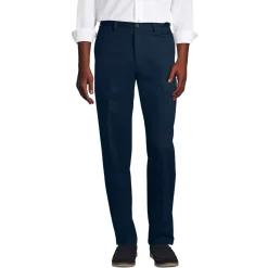 School Uniform No Iron Comfort Waist Traditional Fit Chino Pant