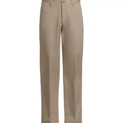 School Uniform No Iron Comfort Waist Traditional Fit Chino Pant