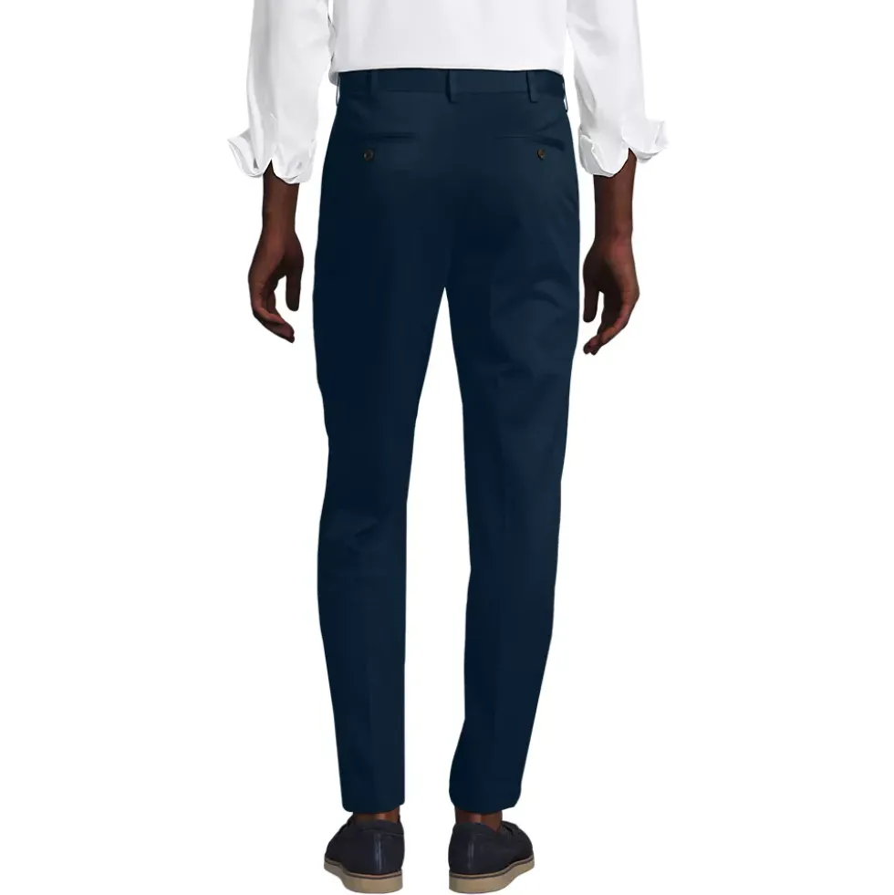 School Uniform No Iron Comfort Waist Traditional Fit Chino Pant