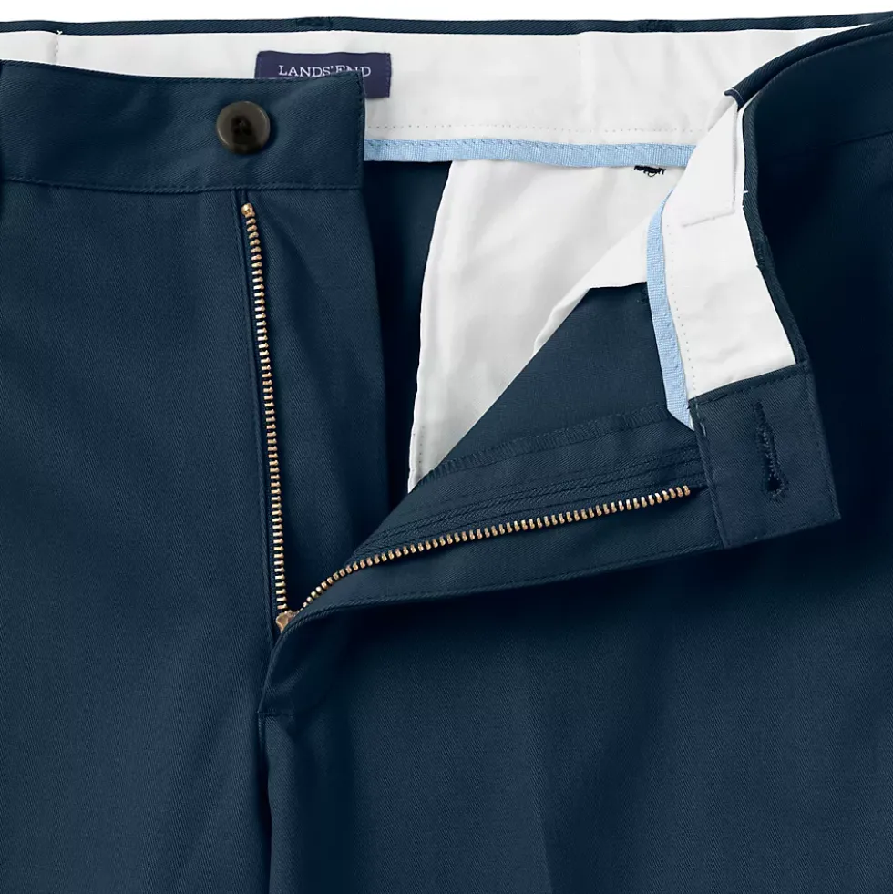 School Uniform No Iron Comfort Waist Traditional Fit Chino Pant
