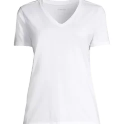 School Uniform Supima Cotton V-Neck T-Shirt
