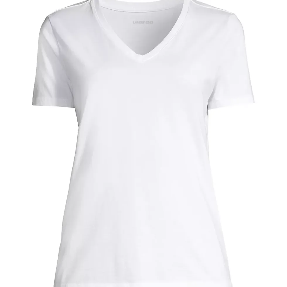 School Uniform Supima Cotton V-Neck T-Shirt