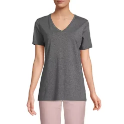 School Uniform Supima Cotton V-Neck T-Shirt