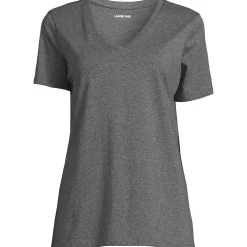 School Uniform Supima Cotton V-Neck T-Shirt