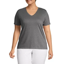 School Uniform Supima Cotton V-Neck T-Shirt