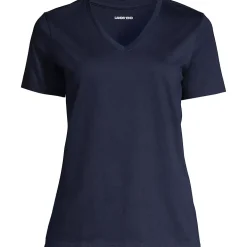 School Uniform Supima Cotton V-Neck T-Shirt