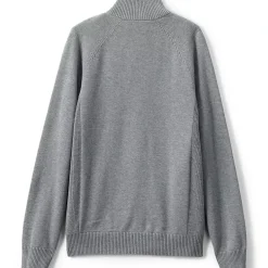School Uniform Unisex Cotton Modal Full Zip Sweater Jacket