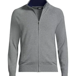 School Uniform Unisex Cotton Modal Full Zip Sweater Jacket