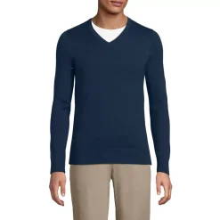 School Uniform Unisex Cotton Modal Vneck Pullover Sweater