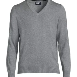 School Uniform Unisex Cotton Modal Vneck Pullover Sweater