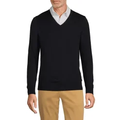 School Uniform Unisex Cotton Modal Vneck Pullover Sweater