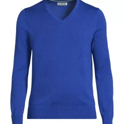 School Uniform Unisex Cotton Modal Vneck Pullover Sweater