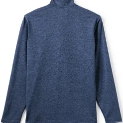 School Uniform Unisex Rapid Dry Space Dye Quarter Zip Pullover Shirt