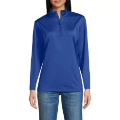 School Uniform Unisex Rapid Dry Quarter Zip Pullover