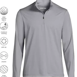 School Uniform Unisex Rapid Dry Quarter Zip Pullover