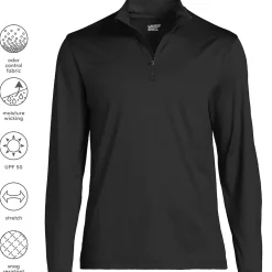 School Uniform Unisex Rapid Dry Quarter Zip Pullover