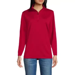 School Uniform Unisex Rapid Dry Quarter Zip Pullover