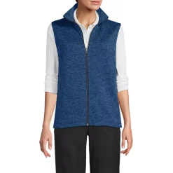 School Uniform Unisex Sweater Fleece Zip Front Vest