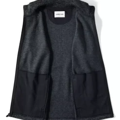 School Uniform Unisex Sweater Fleece Zip Front Vest