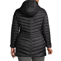 School Uniform Wanderweight Packable Down Long Jacket