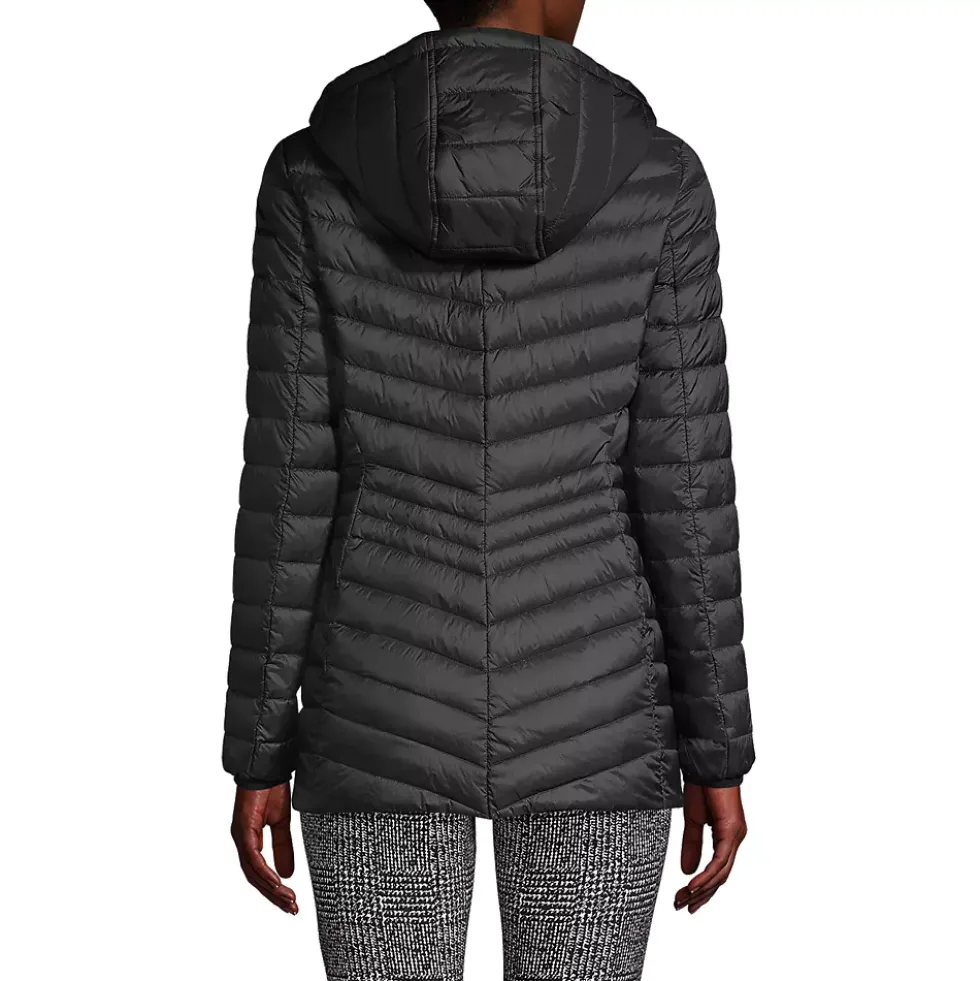 School Uniform Wanderweight Packable Down Long Jacket