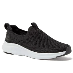 School Uniform Women's Casual Knit Slip On Sneakers