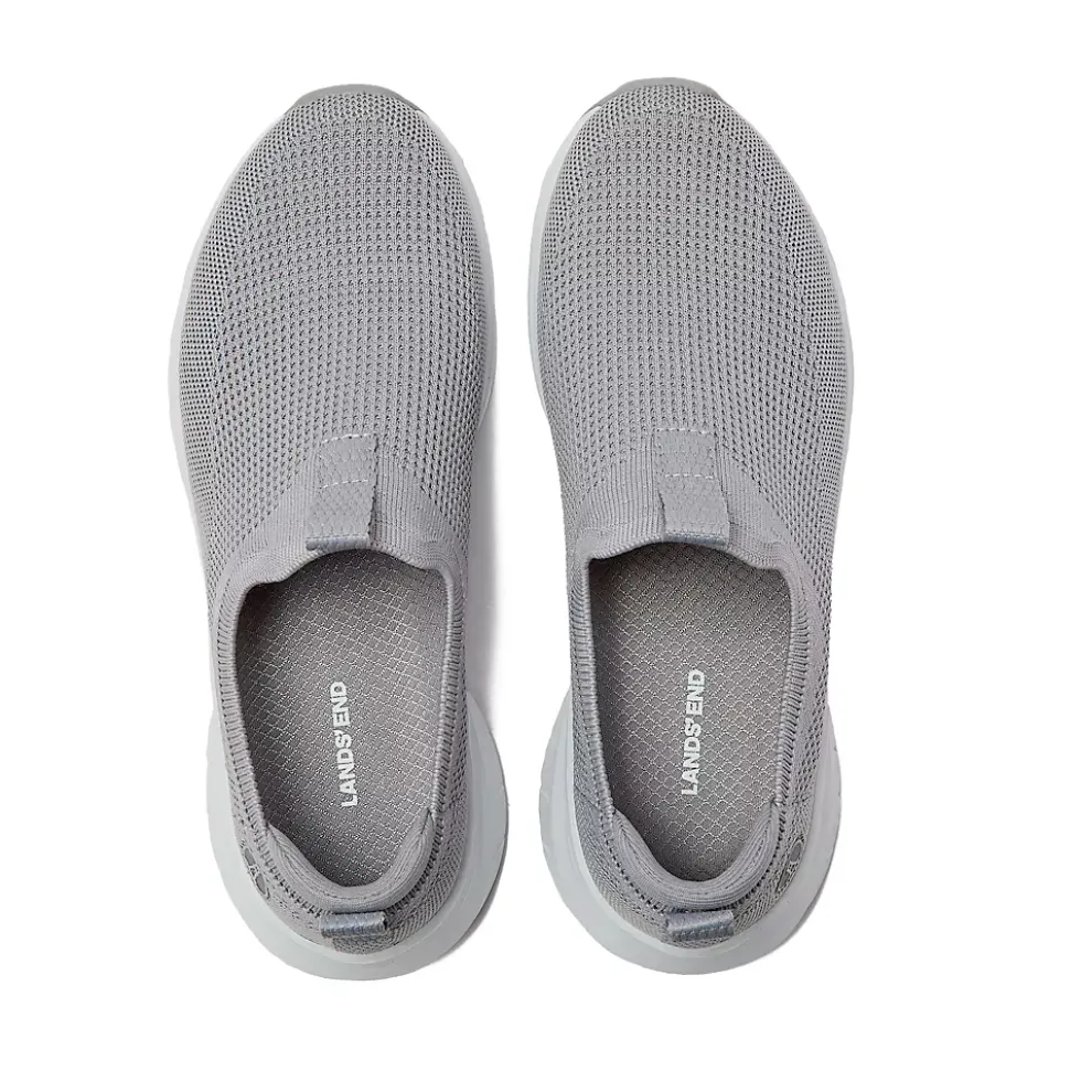 School Uniform Women's Casual Knit Slip On Sneakers
