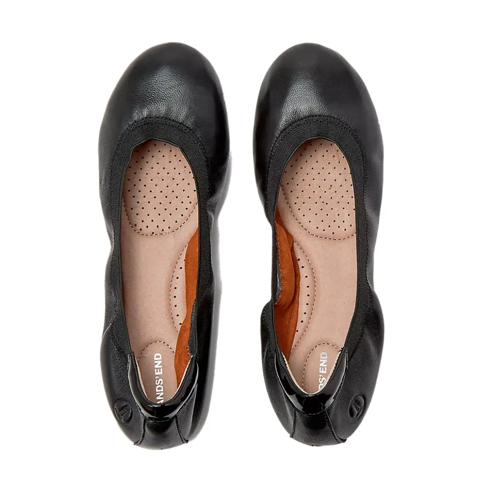 School Uniform Women's Comfort Slip On Leather Ballet Flats