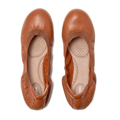 School Uniform Women's Comfort Slip On Leather Ballet Flats