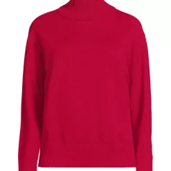 School Uniform Women's Cotton Modal Funnel Neck Sweater