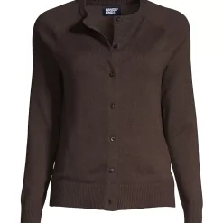School Uniform Women's Cotton Modal Cardigan Sweater