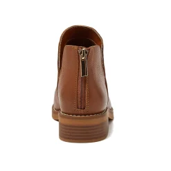 School Uniform Women's Essential Zip Up Ankle Booties