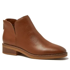 School Uniform Women's Essential Zip Up Ankle Booties