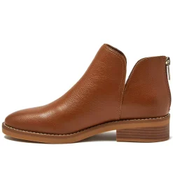 School Uniform Women's Essential Zip Up Ankle Booties