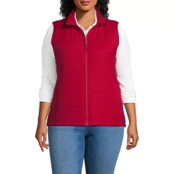 School Uniform Women's Insulated Zip Front Vest