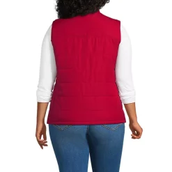 School Uniform Women's Insulated Zip Front Vest