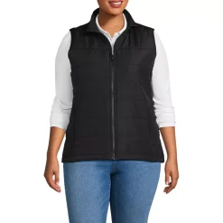 School Uniform Women's Insulated Zip Front Vest