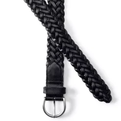 School Uniform Women's Leather Braided Belt