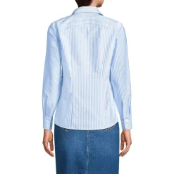 School Uniform Women's Long Sleeve Oxford Shirt