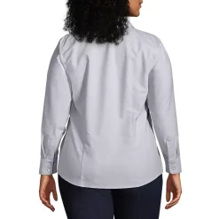 School Uniform Women's Long Sleeve Oxford Shirt
