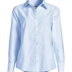 School Uniform Women's Long Sleeve Oxford Shirt