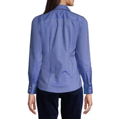 School Uniform Women's Long Sleeve Oxford Shirt