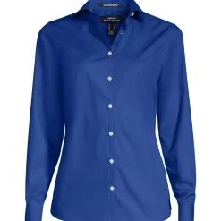 School Uniform Women's Long Sleeve Broadcloth Shirt