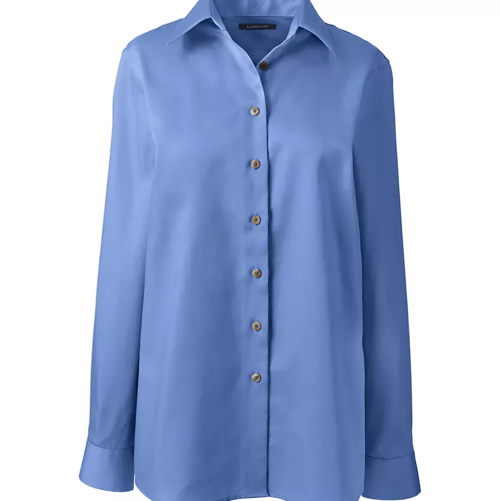 School Uniform Women's Long Sleeve Performance Twill Shirt