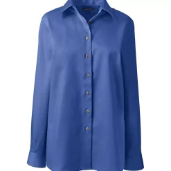 School Uniform Women's Long Sleeve Performance Twill Shirt