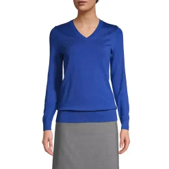 School Uniform Women's Performance V-neck Sweater