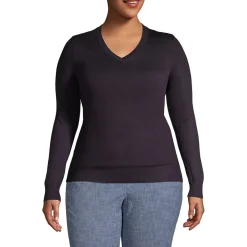 School Uniform Women's Performance V-neck Sweater
